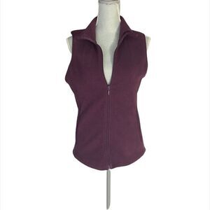 Old Navy Purple Fleece Vest Size S